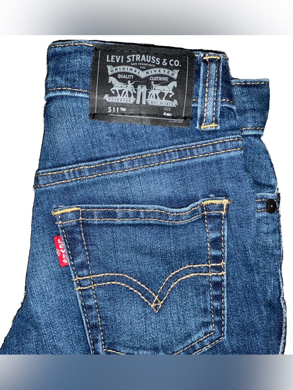 Levi's SlimBoys Jeans in Denim Blue